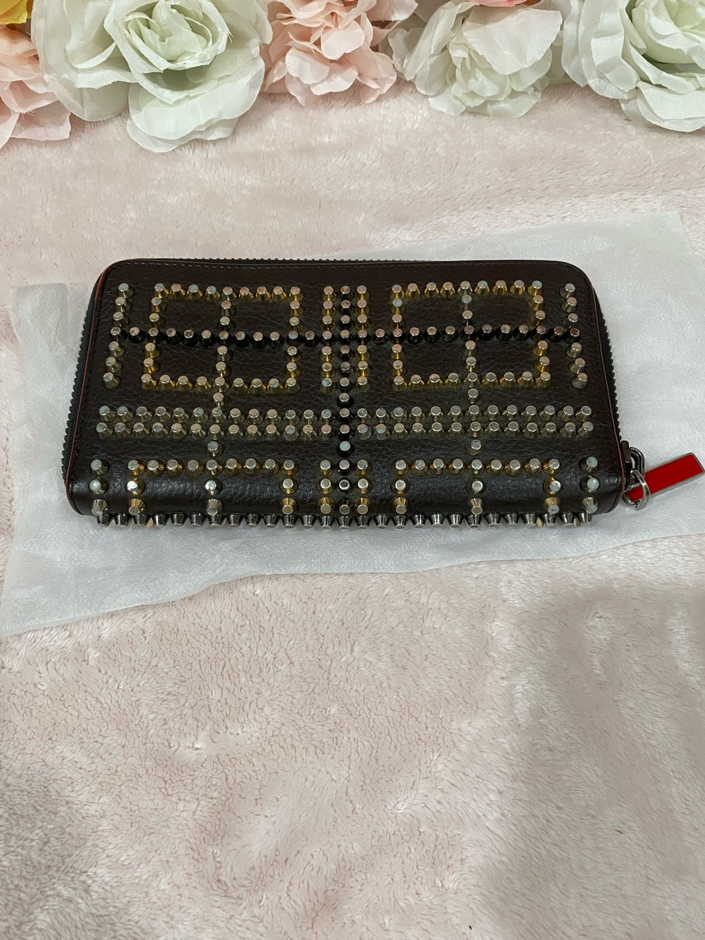 Christian Louboutin Panettone Studded Wallet
